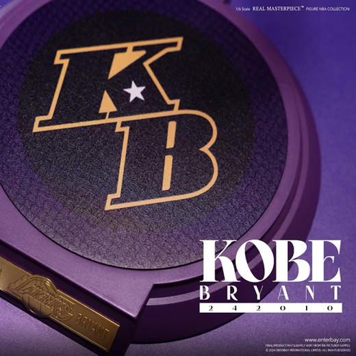 Enterbay Kobe Bryant 科比 1/6 商品图5