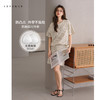 可人儿小众设计师新款奥力绵女士睡衣夏季短袖可外出家居服套装 商品缩略图0
