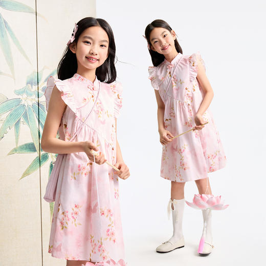 女童连衣裙夏季新款安奈儿童装EG523122 商品图2