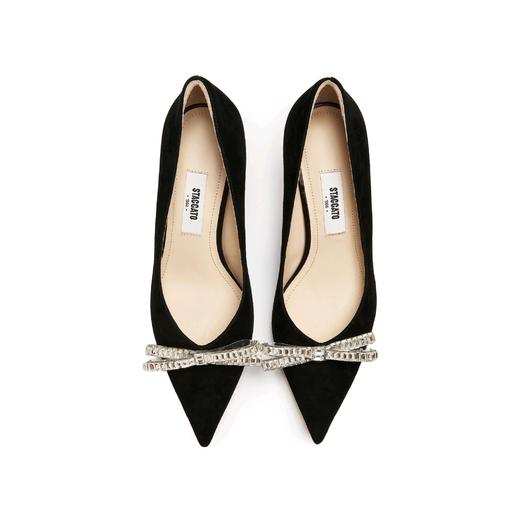 【云粉节】【思加图】BF楼思加图2025新款蝴蝶水星优雅细高跟鞋气质浅口单鞋EF908吊牌价1390，现价1058 商品图2