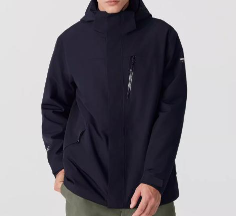 诺诗兰三合一冲锋衣男式户外三防防风防水徒步登山服运动外套上衣南松男式抓绒三穿冲锋衣NWJET5507E 商品图4