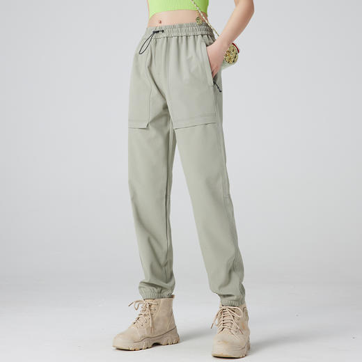 LUCKY DEER/幸运鹿情侣款冰感速防泼水工装休闲裤 商品图3