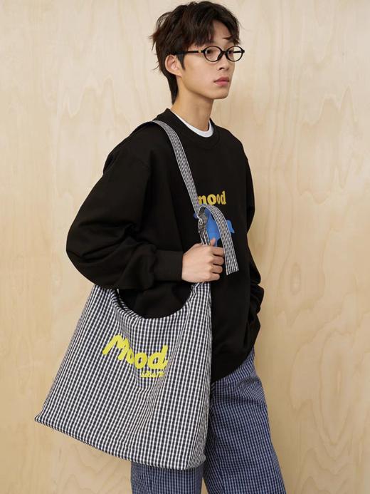 MoodLikeMe/MPS2511/格纹斜挎大容量托特包 商品图3