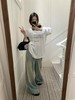 <曾小咸推荐> 慵懒字母长袖罩衫棉T 商品缩略图8