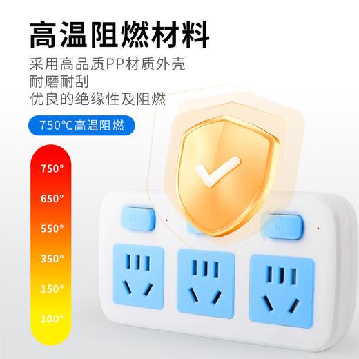 亰维渡B3多功能排插 商品图1