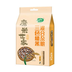 十月稻田 磨米世家 三色糙米 1kg