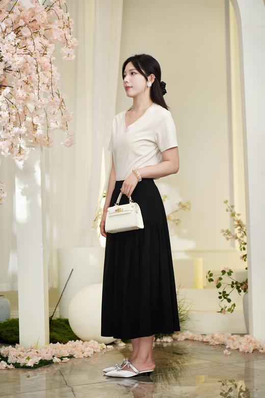 臣禾	【防晒茧型裙】松紧腰【梨形身材福音】花苞裙半身裙	JZ252030158 商品图8