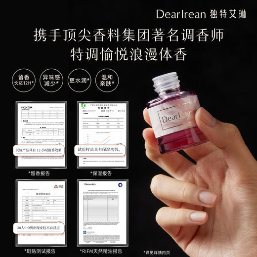【现货速发】DearIrean 独特艾琳秘密花园香水爱恋羞羞下身留香无刺激清新净味女浪漫体香私密香水12ml 商品图3