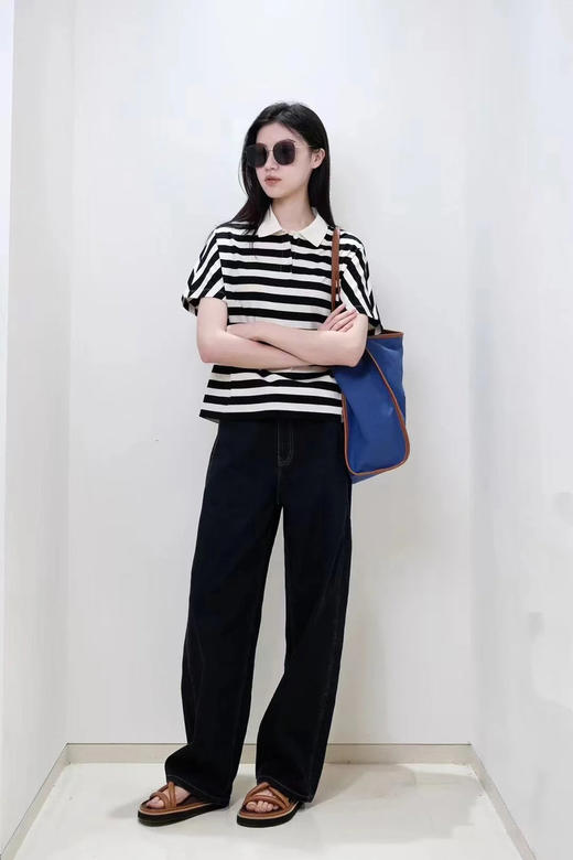 【高品质私服】【IC棉条纹针织布POLO衫】条纹别致，通勤与休闲的完美融合G1378-CC【无标出货 介意慎拍】 商品图7