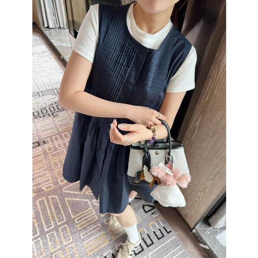 2505414   C家 棉质褶裥背心裙 商品图4