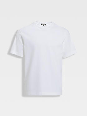 callisto白色纯棉圆领T恤