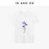54143-1  IN AND ON 花漾 50支匹马棉双面液氨印花T恤 商品缩略图3
