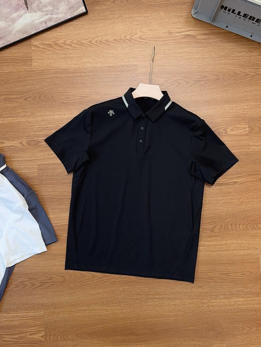 点此购买 迪桑特夏季高尔夫FIELD男士防晒凉感短袖POLO衫 ggd 319516 商品图3