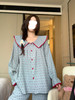 裁缝学苑AQ466娃娃领开衫上衣裤子纸样家居服睡衣套装版型样板 商品缩略图2
