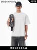 加大款徽标tee，胸口字母设计。宽松全棉中性圆领短袖t恤C052368 商品缩略图6