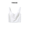 VIMAGE纬漫纪夏季新款时尚修身超短款吊带显瘦内搭小上衣V2313950 商品缩略图1