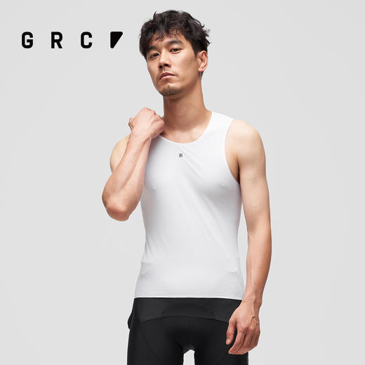 GRC桀骜无尽新款春夏BLACK LABEL黑标快干透气排汗衫骑行服打底男 商品图3
