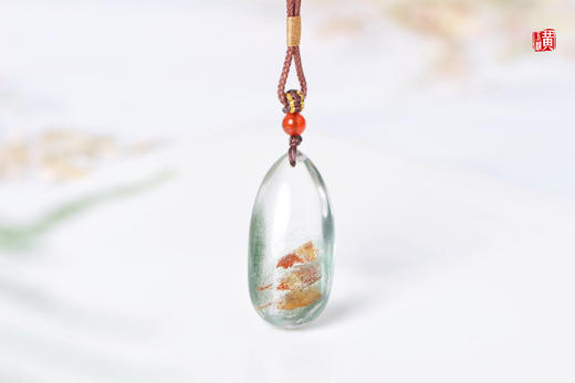 绿幽灵财富山吊坠  配精美挂绳 商品图4