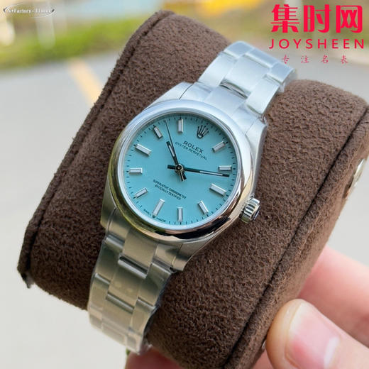 劳力士新款蚝式恒动31系列 N+恒动31mm 女士腕表2232机 三珠带 蒂芙尼蓝盘 商品图2