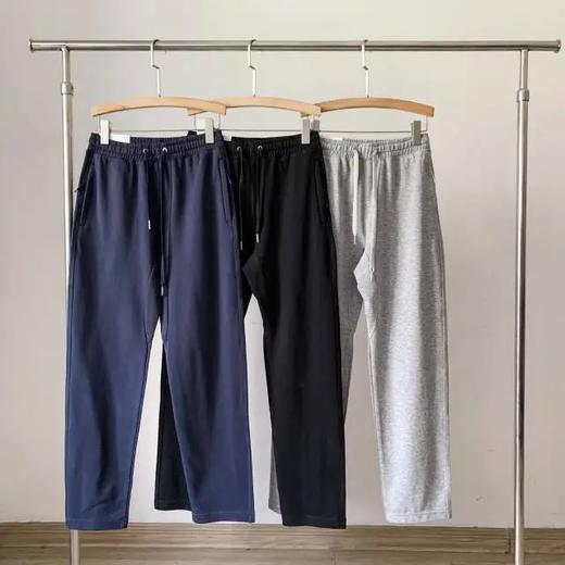 【zm1】夏日薄款男子简约休闲针织直筒长裤！！ 商品图1