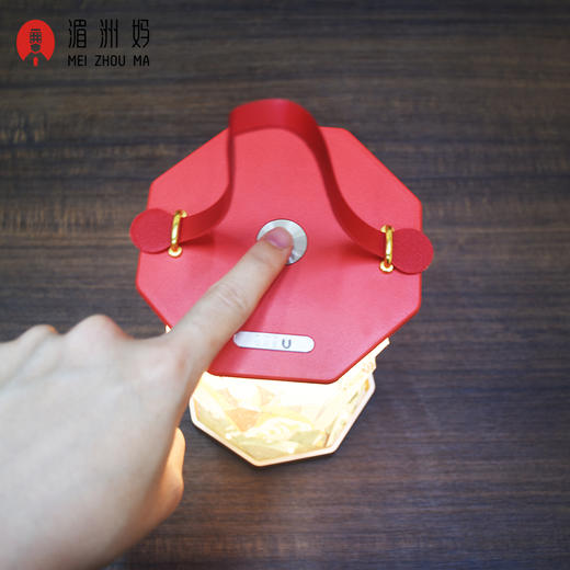 湄洲妈妈祖旋转灯创意礼品小夜灯妈祖娘娘手提灯折叠台灯 商品图3