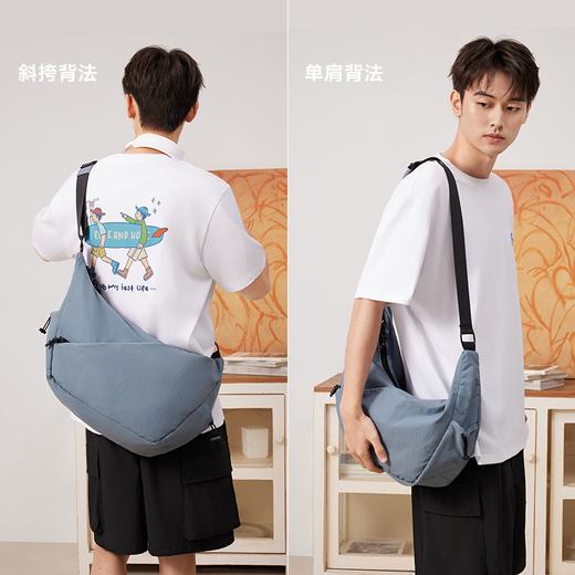 gxg.jeans 大容量单肩旅行包饺子斜挎包男腰包运动休闲 25夏热卖 商品图2