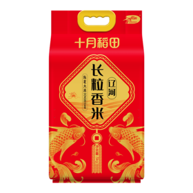 十月稻田 东北大米 辽河长粒香5kg