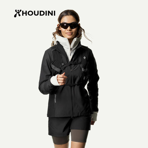 HOUDINI胡丁尼 Pace Wind Jacket 风速 女款户外舒适防风夹克 810066/840006 商品图5