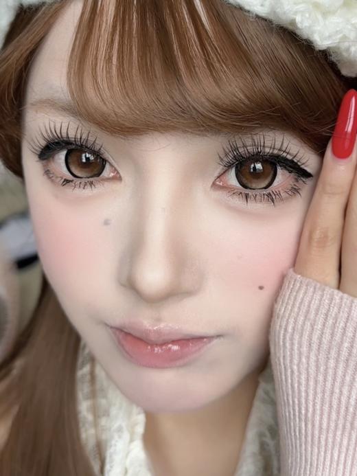 CIRCLECON   半年抛 鎏金琥珀 直径14.5mm着色14.2mm 商品图6