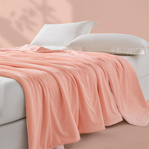 【YW】无忧购A类凉感丝纯色冰淇淋夏凉被空调被可机洗水洗单双人被子（截单后3-5天发货) 商品图9