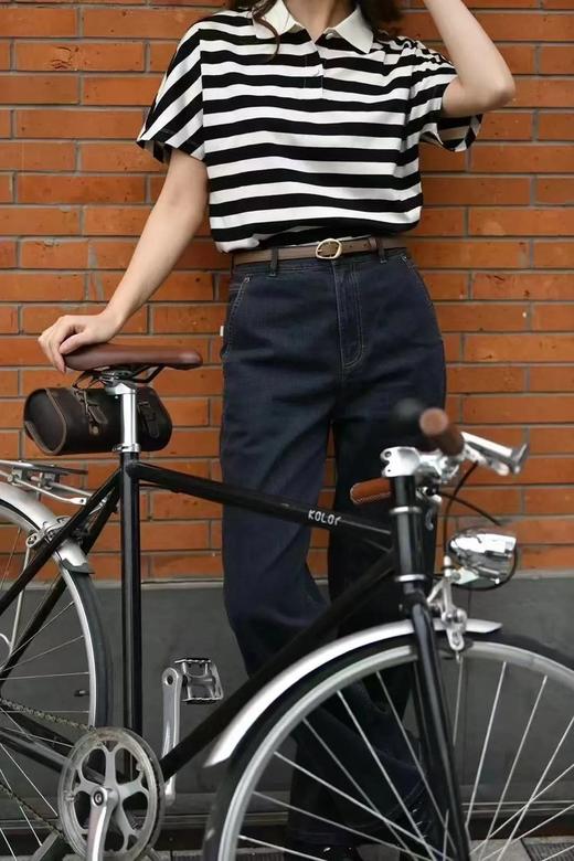 【高品质私服】【IC棉条纹针织布POLO衫】条纹别致，通勤与休闲的完美融合G1378-CC【无标出货 介意慎拍】 商品图1