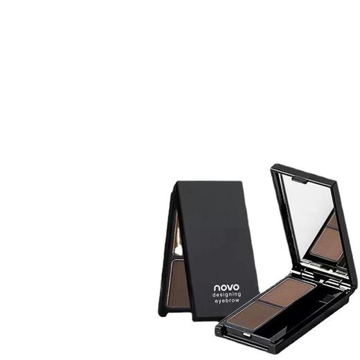 【打造完美眉形必备🔥】NOVO双色眉粉，轻松打造自然立体感✨防水不晕染，完美持妆一整天！彩妆NOVO自然双色眉粉 双色渐变眉粉修容鼻影粉 易上色不易晕染 商品图4