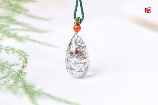 绿幽灵水晶吊坠  配精美挂绳 商品图4