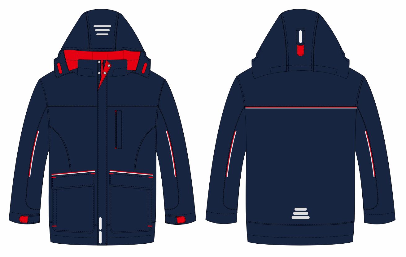 城新小学-冲锋衣   （温馨提醒：此冲锋衣不含校徽，徽标需单独购买哦~）