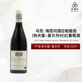 2021 Mark Haisma Gevrey Chambertin En Pallud 马克·海思玛酒庄帕鲁园（热夫雷-香贝丹村）红葡萄酒 2021