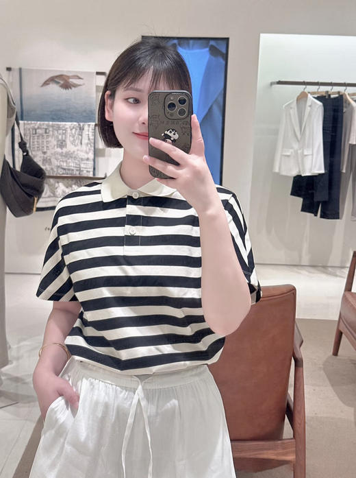 【高品质私服】【IC棉条纹针织布POLO衫】条纹别致，通勤与休闲的完美融合G1378-CC【无标出货 介意慎拍】 商品图10