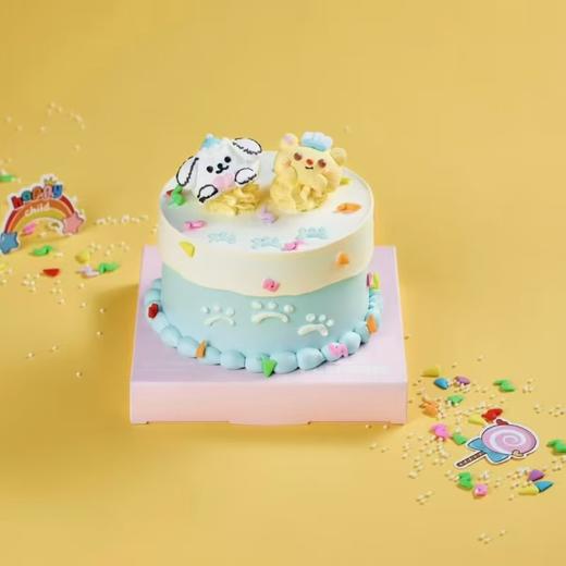 黄油小熊(蓝） 商品图0