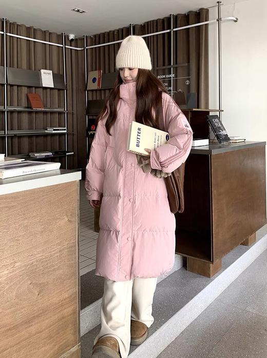 现货【YW】无忧购“”韩系学院风甜美小个子中长款羽绒服外套24052（截单后3-5天发货) 商品图7