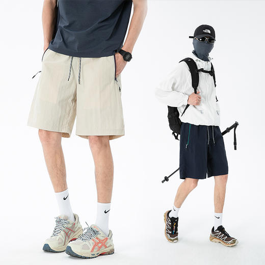 LUCKY DEER/幸运鹿情侣款山系高防泼水机能短裤 商品图4