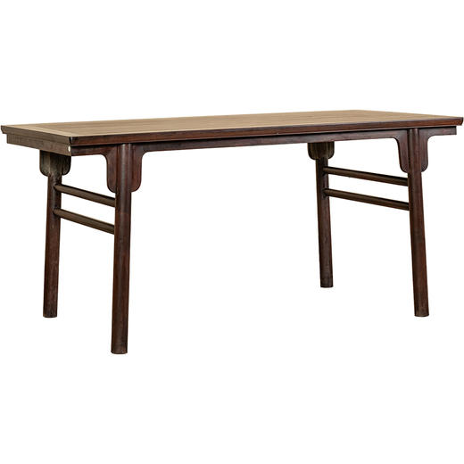 清	红木夹头榫刀牙板大画案 商品图5