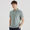 【含桑蚕丝】罗蒙男士万针绣户外polo衫男短袖夏季薄款运动t恤男短袖 商品缩略图1