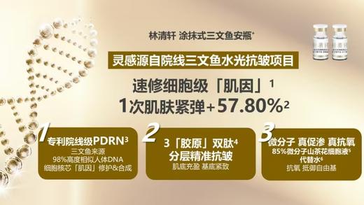 【新品】林清轩PDRN涂抹式三文鱼安瓶2盒 商品图1