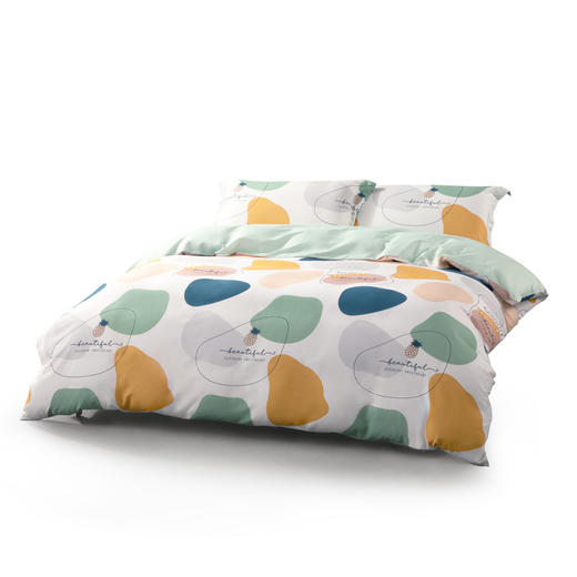 水星家纺 DH欢乐缤纷-S04(抗菌)四件套 商品图1