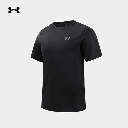 【春上新】7楼安德玛UA新款凉感T恤男2025夏季户外轻薄舒适圆领短袖运动衣  15216149-001 吊牌价339元 商品图0