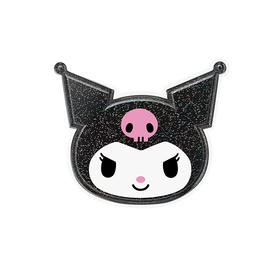 【漂浮魔法屋】魔法瀑布Kuromi PopSockets X Kuromi 合作系列 POPGRIP泡泡骚手机粘贴式气囊支架 Airbag软垫系列 黑色 