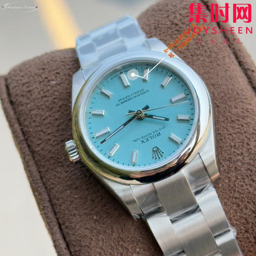 劳力士新款蚝式恒动31系列 N+恒动31mm 女士腕表2232机 三珠带 蒂芙尼蓝盘 商品图4