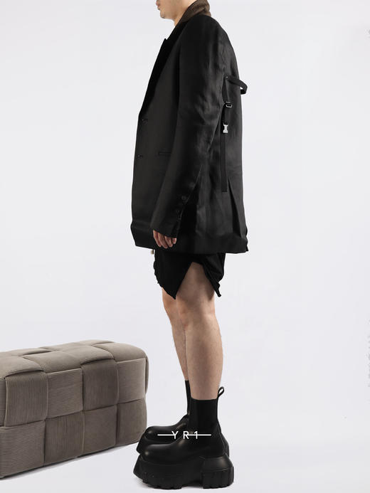 Rick Owens | HOLLYWOOD 开叉平角短裤 商品图3