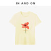 54143-1  IN AND ON 花漾 50支匹马棉双面液氨印花T恤 商品缩略图2