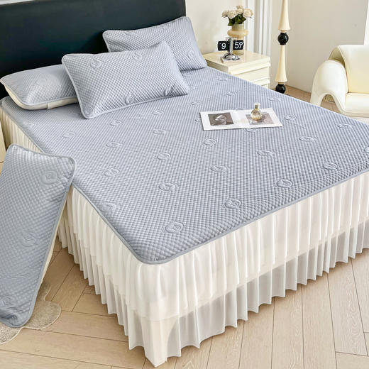 【YW】无忧购高分子冰豆豆凉席三件套（截单后3-5天发货) 商品图2