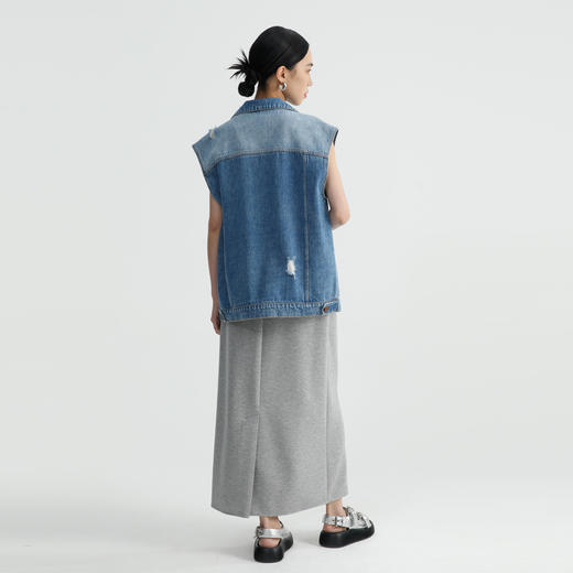 朵拉梵西牛仔马甲F28B1115 商品图2